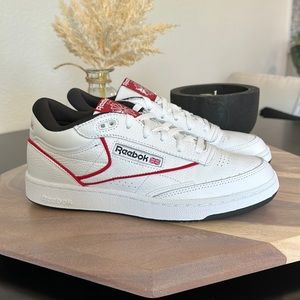 Reebok White Leather Sneakers Men’s Size 9